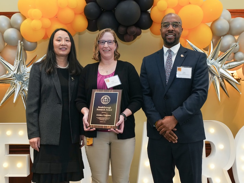 Awards given on Rowan Research Day 